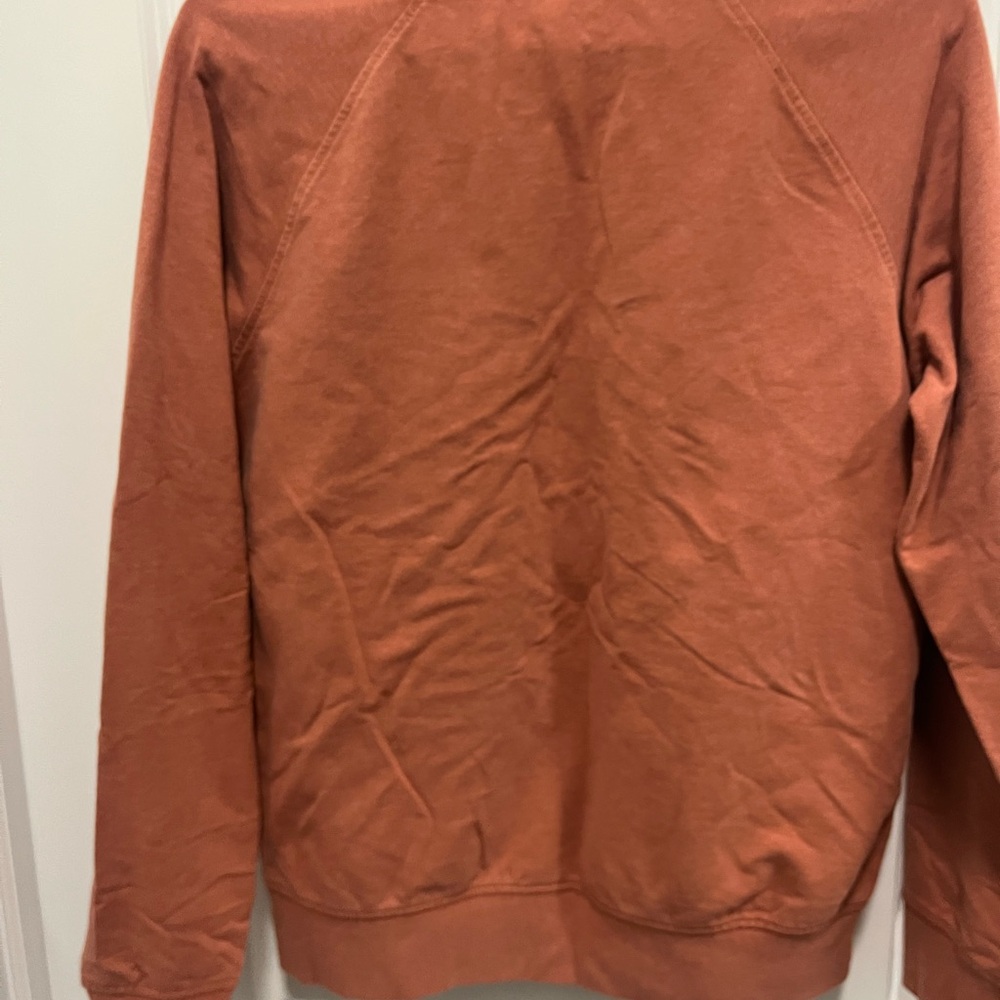 Patagonia Women’s Orange Pullover Sweatshirt  Medium - Picture 5 of 5